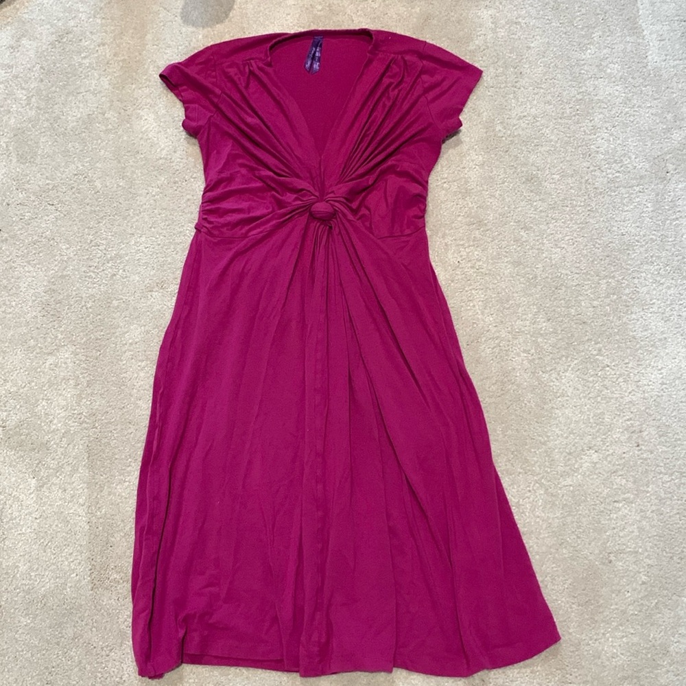 Pink Seraphine maternity dress